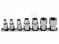 F3074  3/8" 1/4" Набор головок-звёздочек 7предм. /1/80