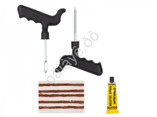 Комплект для ремонта шин Titan T-720 (шило, жгуты, клей) 4пр.