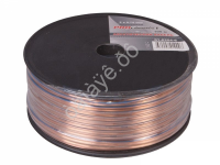 Провод двойной 2х0.75мм, прозрачный BLUELINE (100М) 1/6 Провод двойной 2х0.75мм, прозрачный BLUELINE (100М) 1/6