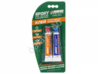 Клей эпоксидный прозрачный ES-502-RE 16гр.  /1/24