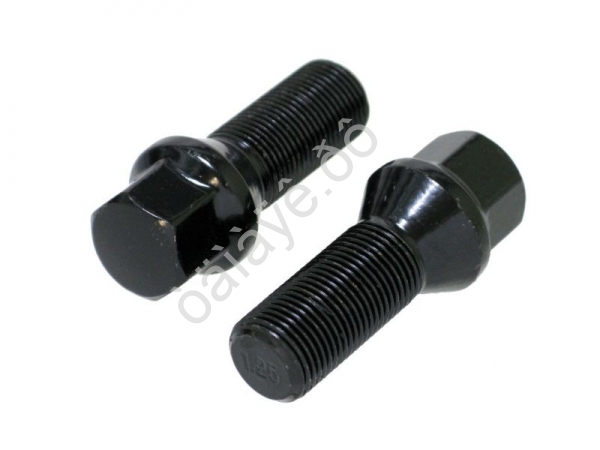 Болт М15*1,25*32, конус, ключ 17, черный цинк /20 Болт М15*1,25*32, конус, ключ 17, черный цинк /20
