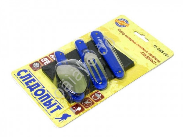 Нож складной (с ложкой и вилкой) "СЛЕДОПЫТ" в чехле на блистере PF-CWS-P51 Нож складной (с ложкой и вилкой) "СЛЕДОПЫТ" в чехле на блистере PF-CWS-P51