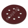 Круг шлифовальный из абразивной бумаги на велкро основе, 8 отверстий, P180, 125 мм, 5шт. ЕРМАК Круг шлифовальный из абразивной бумаги на велкро основе, 8 отверстий, P180, 125 мм, 5шт. ЕРМАК