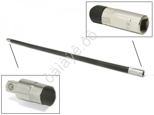 F8111L Гибкий удлинитель 1/4"  L=18"(450мм) /1/10