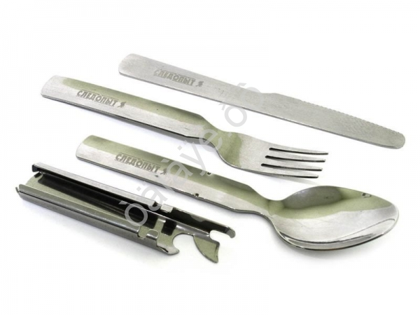 Нож складной (с ложкой и вилкой) "СЛЕДОПЫТ" в металл. чехле на блистере PF-CWS-P59 Нож складной (с ложкой и вилкой) "СЛЕДОПЫТ" в металл. чехле на блистере PF-CWS-P59