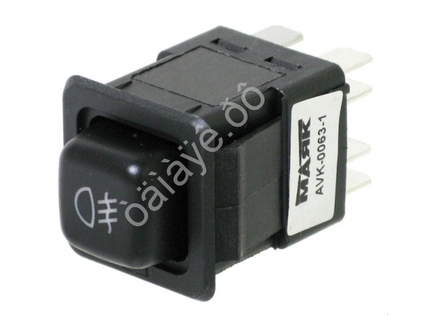 Выключатель кнопка для а/м ГАЗ, ЗИЛ, УАЗ противотуманных фар Маяк AVK-0063-1