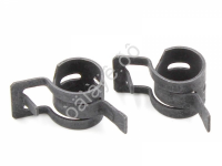 Хомут 13х12 пружинный черный для патрубков и шлангов "Маяк" (2шт.) МАЯК