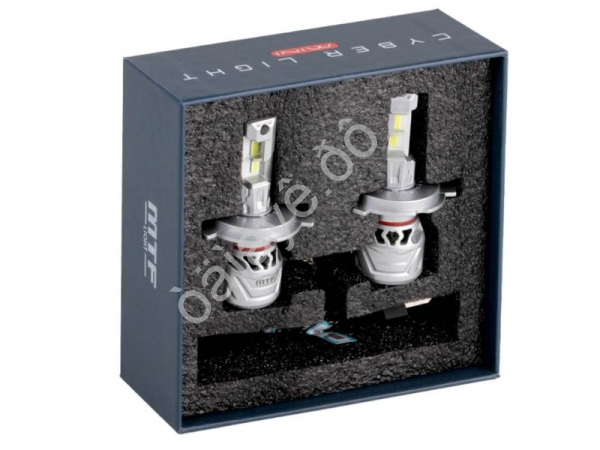 Светодиодные лампы MTF Light серия CYBER LIGHT MINI H4/19, 12V, 45W, 3750LM, 6000K, кулер, к-т