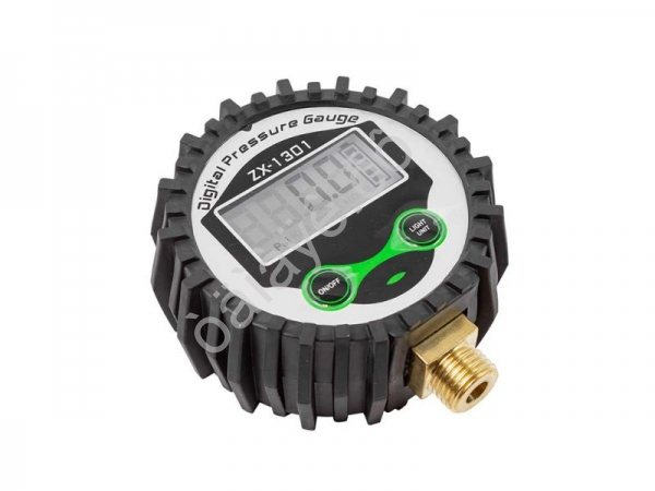 Индикатор давления цифровой для пневмосистем 1/4"(Psi, Kpa, Bar, Kgf/cm2), в блистере Forsage