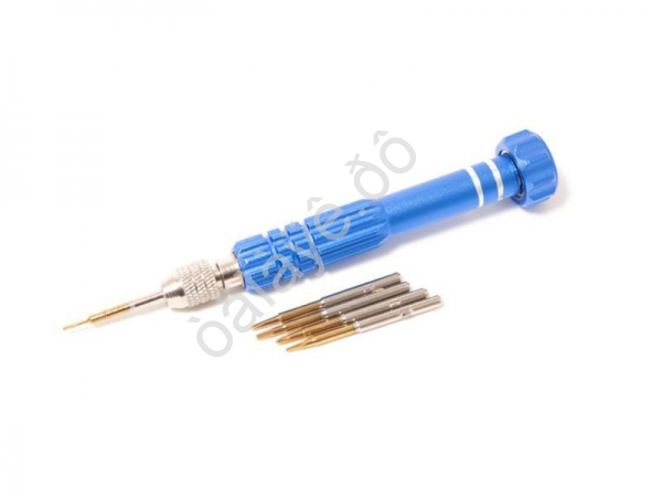 Отвертка ювелирная с комплектом бит для точных работ: PH1.2,1.8,TS0.8,T2,T5 (6пр.)в блистере. BaumAuto Отвертка ювелирная с комплектом бит для точных работ: PH1.2,1.8,TS0.8,T2,T5 (6пр.)в блистере. BaumAuto