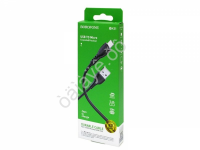 Дата-кабель универ. MicroUSB /Android/ 1м, 2,4А, черный BX51 Borofone