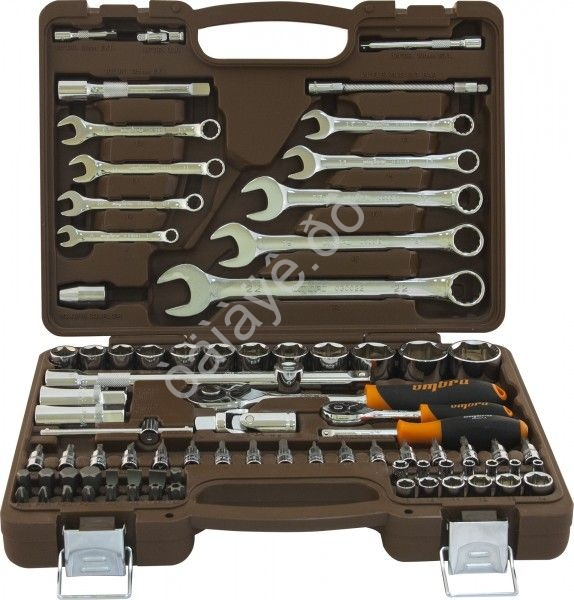 Набор инструментов  82пр.  OMBRA 1/2" 4-32,комб.кл. 8-22мм, /1/4
