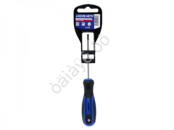 Отвёртка крестовая PH 0 х75мм,МАЯКАВТО™1/12/144_