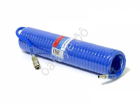 Шланг PU спиральный 10м*12мм*8мм с быстросъемами МАЯКАВТО™/1/24_
