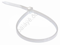 Хомут пластиковый   8х400  МТ, белый 1уп/100шт /1/50_