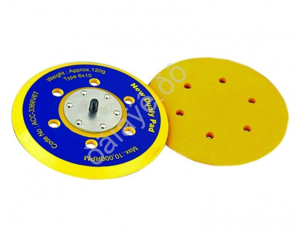 Круг для проф. шлифмашинки с отв. и липой 6"  SV