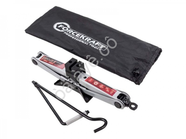 Домкрат механический "ромб" 2т FORCEKRAFT