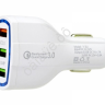 АЗУ в прикуриватель 3хUSB Qualcomm MLE-18 3A быстрая зарядка АЗУ в прикуриватель 3хUSB Qualcomm MLE-18 3A быстрая зарядка