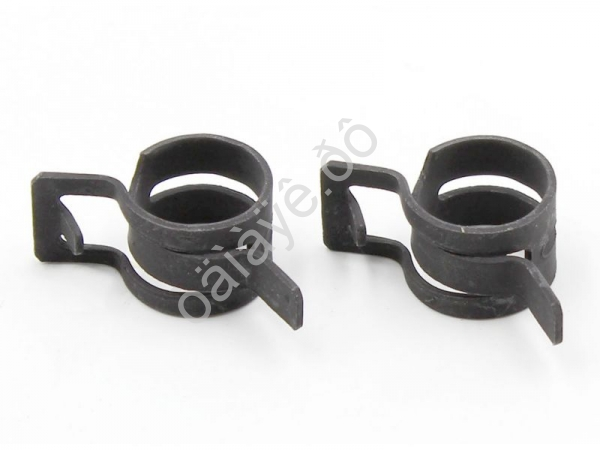 Хомут 16х12 пружинный черный для патрубков и шлангов "Маяк" (2шт.) МАЯК