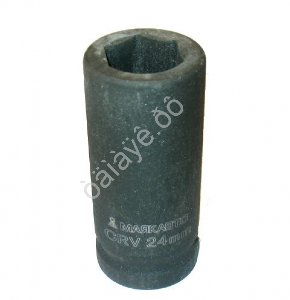 Головка ударная длинная 24мм 3/4" 6гр. МАЯКАВТО™ 1/50_