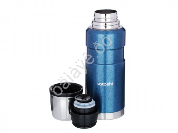 Термос 0,6л, торнадо, для напитков, нерж сталь SATOSHI