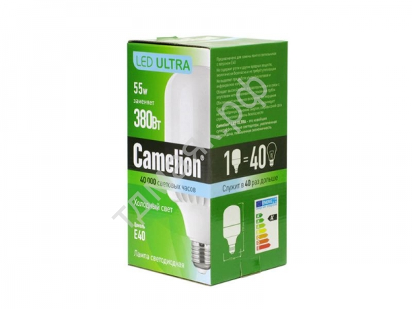 Лампа светодиодная "Camelion" LED55-HW/845 E40 55Вт