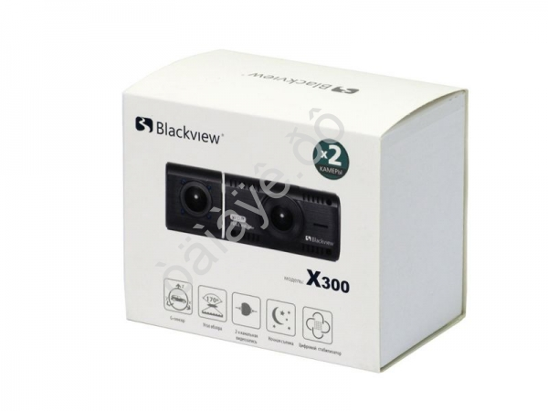 Видеорегистратор BLACKVIEW X-300 GPS  две камеры