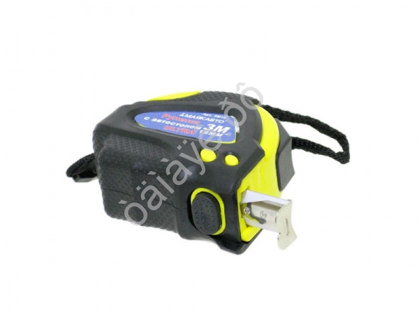 Рулетка 3м,19мм с автостопом Ultra,МАЯКАВТО™ 1/300_