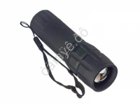 Фонарь РУССО ТУРИСТО зум светодиод. 0.75W прорезин. 3-AAA 11,5х3см /1/24/240