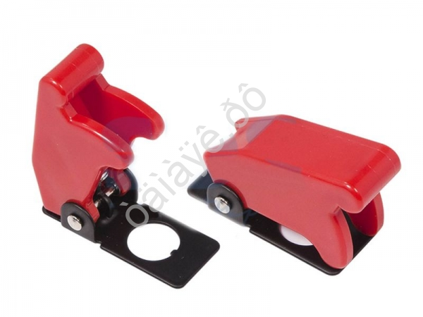 Крышка защитная для тумблеров красная