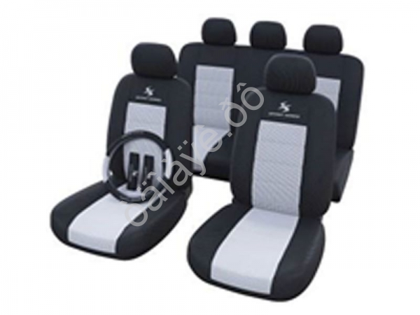 Чехлы на сиденья 12пр., черно-серые М5 , Sport series /1/10_ Чехлы на сиденья 12пр., черно-серые М5 , Sport series /1/10_