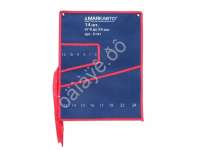 Сумка для ключей комбинированных на 14 предметов (6-24мм) МАЯКАВТО™