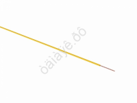 Провод  одинарный (0,75) REXANT желтый (100м) 1/10