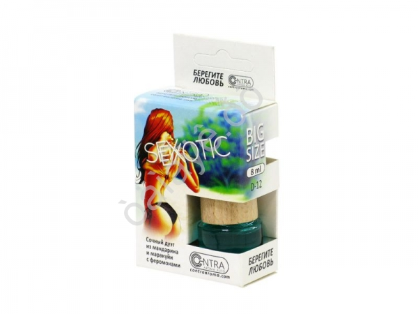 Освежитель воздуха  D-12  Contra бут 8 мл. "SEX EXOTIC" (Мандарин и маракуйя)