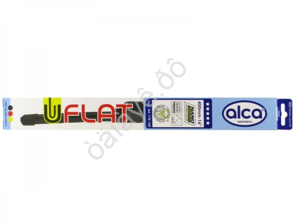Щетка стеклоочистителя 40см бескаркасная U-FLAT "ALCA" Щетка стеклоочистителя 40см бескаркасная U-FLAT "ALCA"