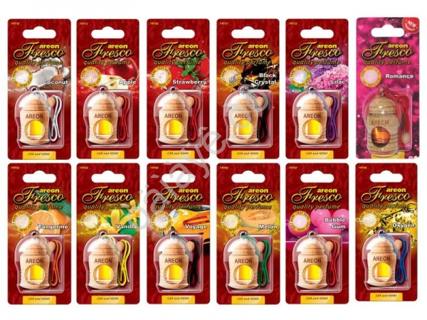 Освежитель воздуха "Areon FRESCO" дерев. бочонок /24/288