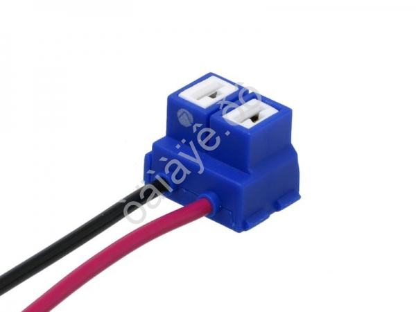 Патрон под лампу Н7, с проводом/10