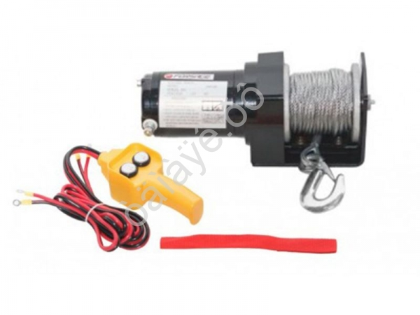 Лебёдка автомобильная  907кг 12В  Forsage
