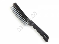 Щётка металл. с пласт.ручкой 6-ти рядная ЕРМАК /1/12/120