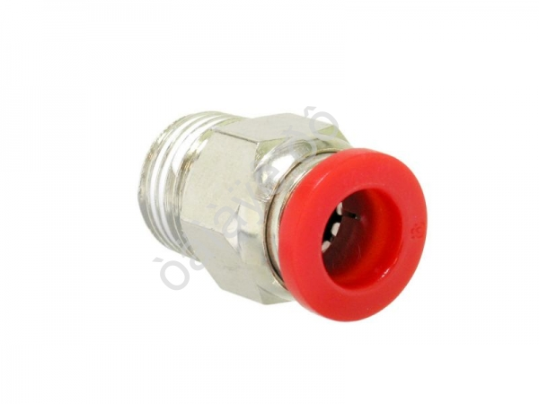Фитинг пластик PU 1/4 х 8 mm наруж. резьба Фитинг пластик PU 1/4 х 8 mm наруж. резьба