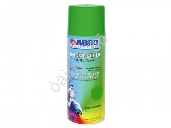 Краска спрей ABRO SP-045-AM (Светло-зелёная) 1/12 Краска спрей ABRO SP-045-AM (Светло-зелёная) 1/12