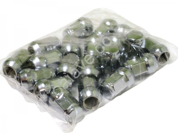 Гайка М14*1,50*32, конус, ключ 19, хром /20