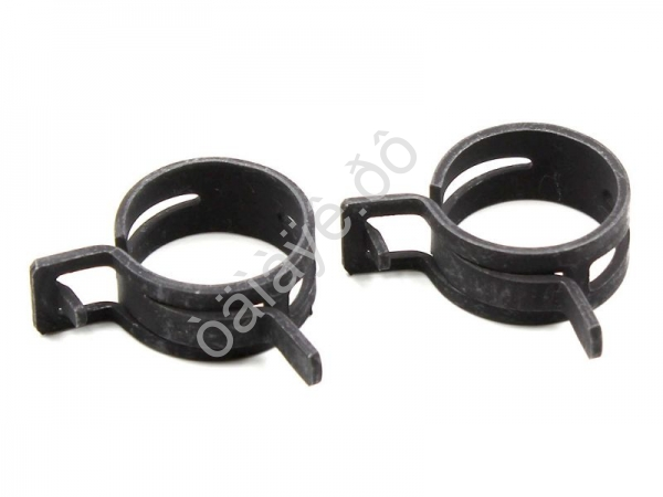 Хомут 25х12 пружинный черный для патрубков и шлангов "Маяк" (2шт.) МАЯК