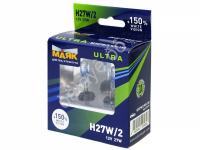 Лампа МАЯК ULTRA H27 12V 27W PGJ13  WHITE VISION+150%