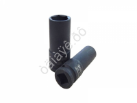 Головка ударная тонкостенная 19мм 6 гр.(80 ммL)1/2"сталь повышенной прочности 440SCM, Forsage