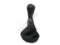 Гофра+ручка КПП ВАЗ 08-099 (черная кожа)