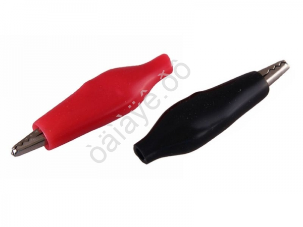 Зажимы для проводов     5А - 40мм (крокод,компл.2шт.) /100