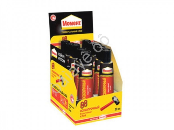 Клей "Момент 88" 30гр  (уп. 10 шт)  10/120