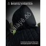 Чехлы на сиденья, перед, велюр с закрытыми боками эконом, черный