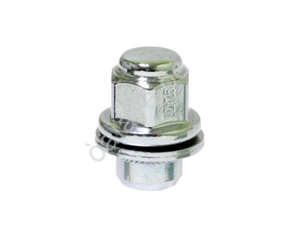 Гайка М12*1,50*37,5 прессшайба, хром, D18.5мм, кл.21мм /20 Гайка М12*1,50*37,5 прессшайба, хром, D18.5мм, кл.21мм /20